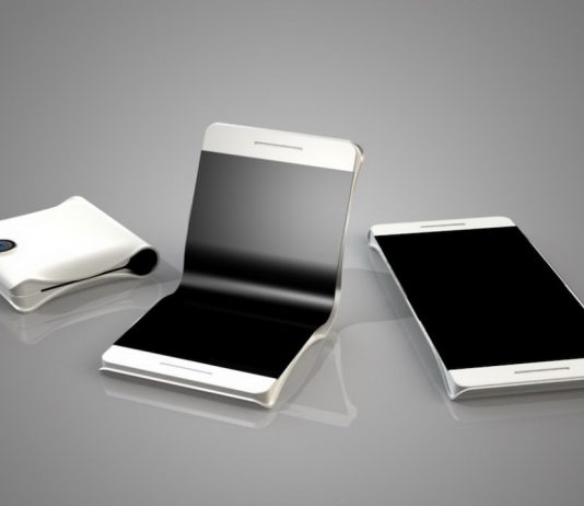 Запатентован дисплей для складного iPhone