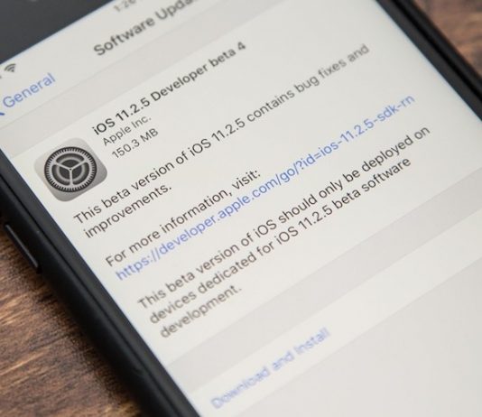 Apple выпустила iOS 11.2.5 beta 5